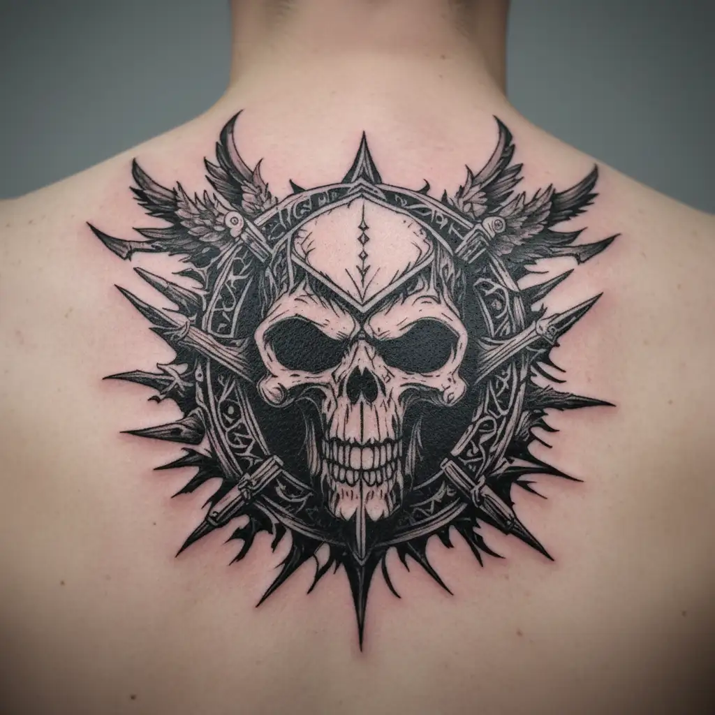 warhammer tattoo design idea