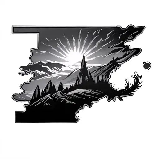 Tennessee tattoo design idea