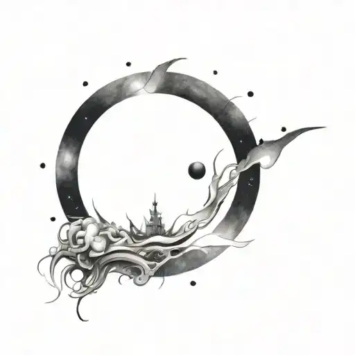 Filler Space tattoo design idea