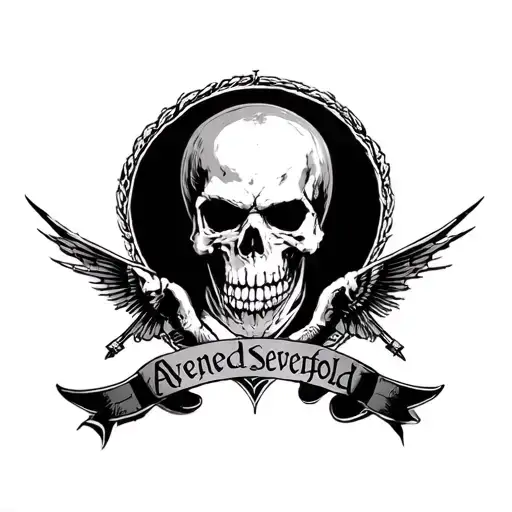 Avenged Sevenfold libad tattoo design idea