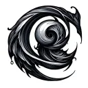 Semicolon tattoo design idea