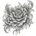 force tattoo design idea