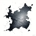 Map serbia tattoo design idea