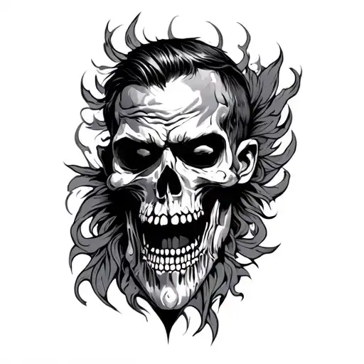 Adam Smasher tattoo design idea