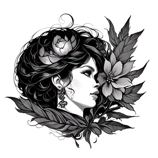  "If I'm lucky enough, I will get through hard thingsAnd they will make me gentle to the ways of the world" tattoo design idea