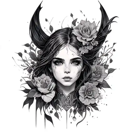 Ataraxia tattoo design idea