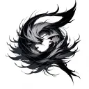 Infinite Tsukuyomi tattoo design idea
