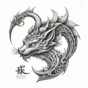 kanchan tattoo design idea