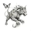 kanchan tattoo design idea