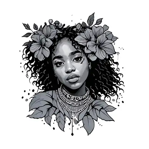 miles sza song incorporated tattoo design idea