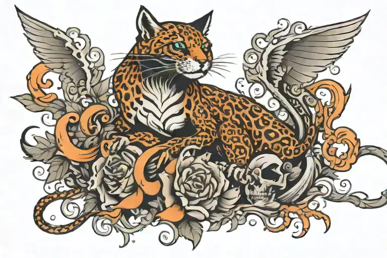 NOT-WITHOUT-DANGER tattoo design idea