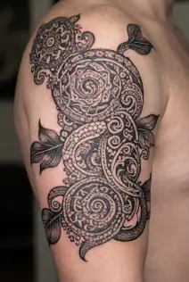 Anglo-Saxon tattoo design idea