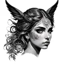 Tyche tattoo design idea