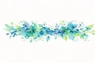 splash tattoo design idea