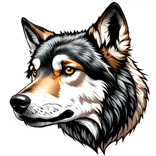 wolf in sheeps clothing tattoo design idea