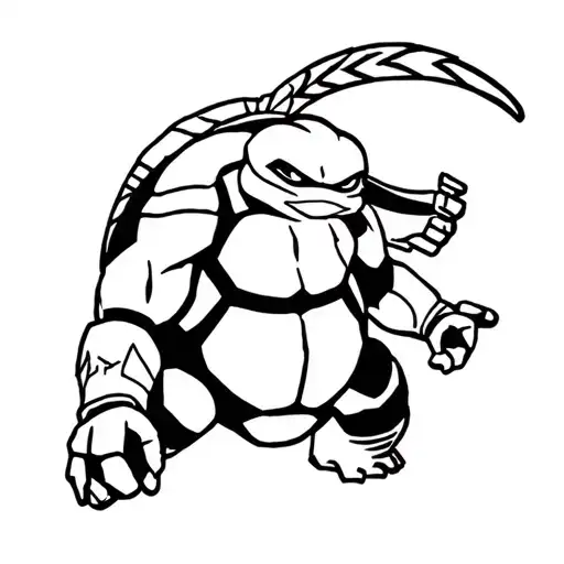 tmnt 2012 simple tattoo design tattoo design idea