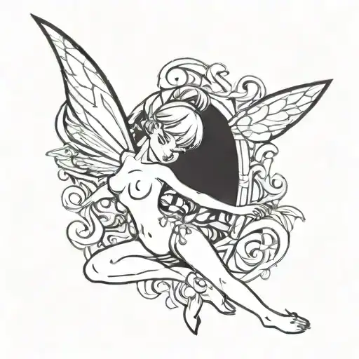 tinkerbell,nude,naked,big boods,big ass,petite,flying,flexible,,sexy,hentai,sweat,jiggle,fairy dust,  tattoo design idea