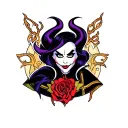 Disney Villains tattoo design idea