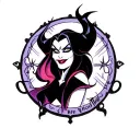 Disney Villains tattoo design idea