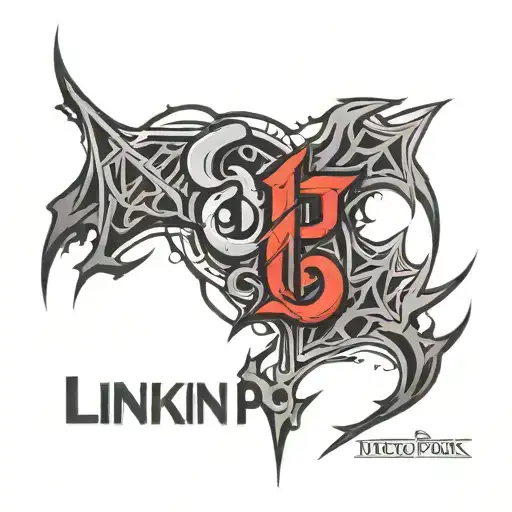 Linkin park logo but with a c and b instead of l and p  tattoo design idea