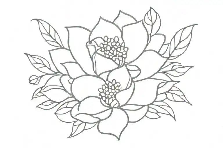 self-love, Christian, flowers tattoo design idea