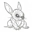 stitch wound tattoo design idea