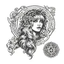 Stevie Nicks tattoo design idea