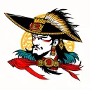 Shogun tattoo design idea