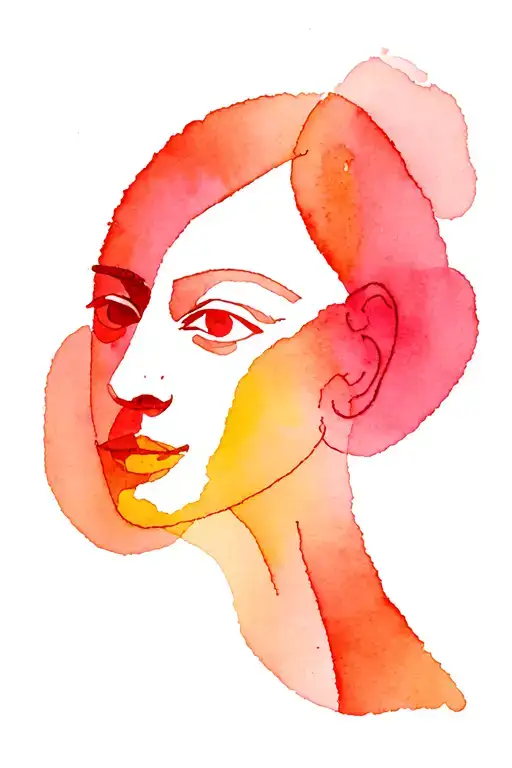 Pablo Picasso Simple Design tattoo design idea