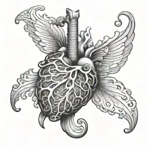 COPD tattoo design idea