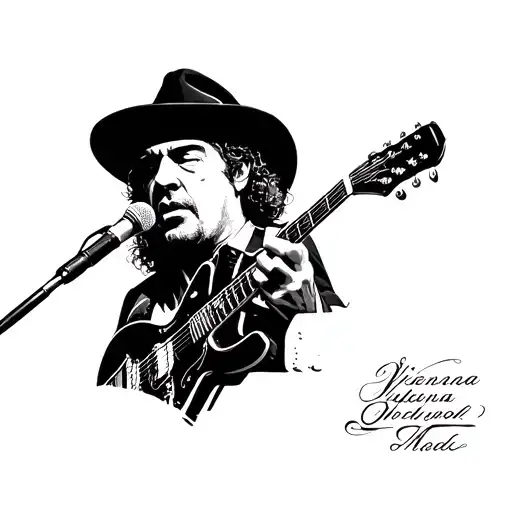 music, vienna billy joel, fleetwood mac tattoo design idea