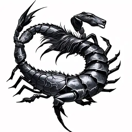 Sagittarius, scorpio,leo pisces zodiac sign tattoo design idea