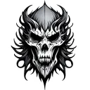 belial tattoo design idea