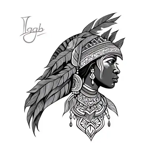 Igbo tattoo design idea