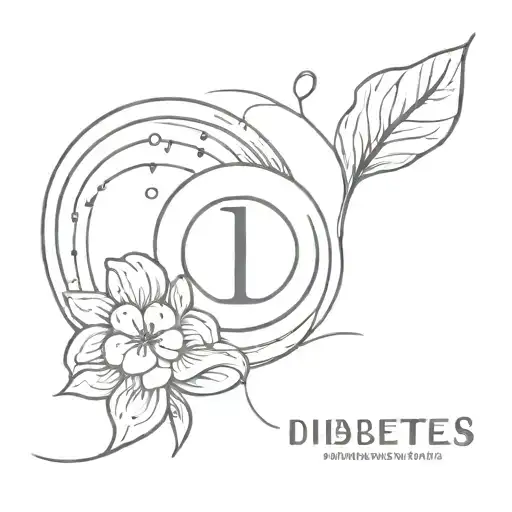 Type 1 Diabetes tattoo design idea