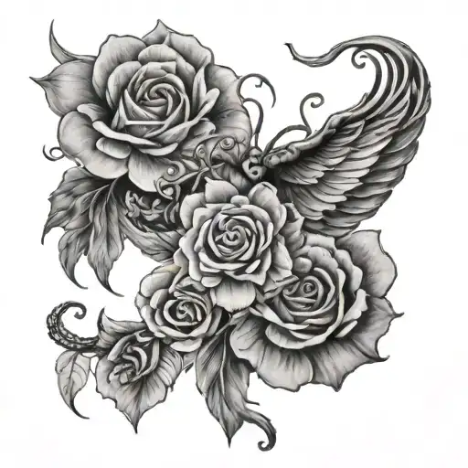 dedication for someone born on July 17  tattoo design idea