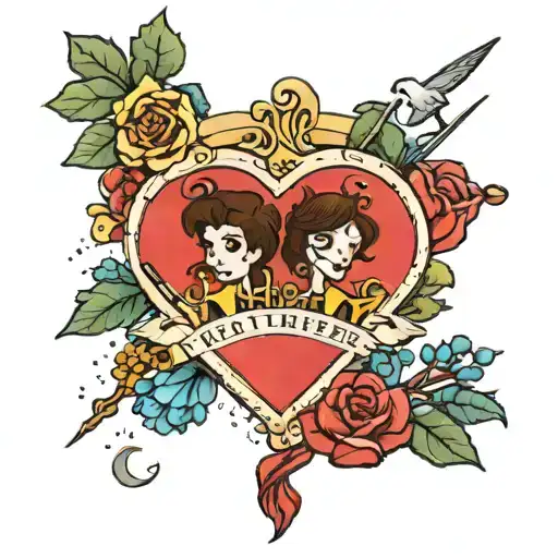 heathers the musical  tattoo design idea