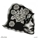 self made sculpture tattoo design idea