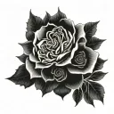 self made sculpture tattoo design idea