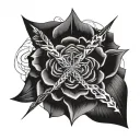 self made sculpture tattoo design idea