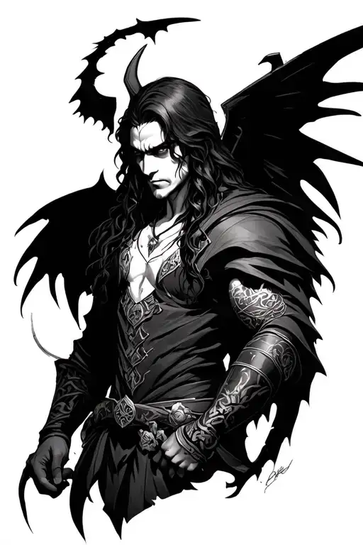 Castlevania tattoo design idea