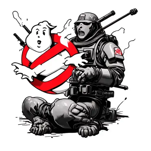Ghostbusters tattoo design idea