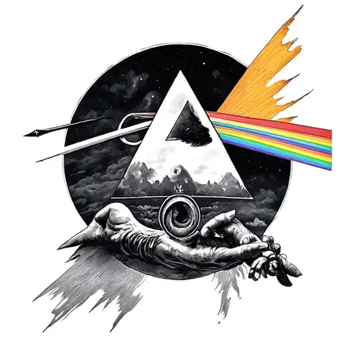 Pink Floyd tattoo design idea