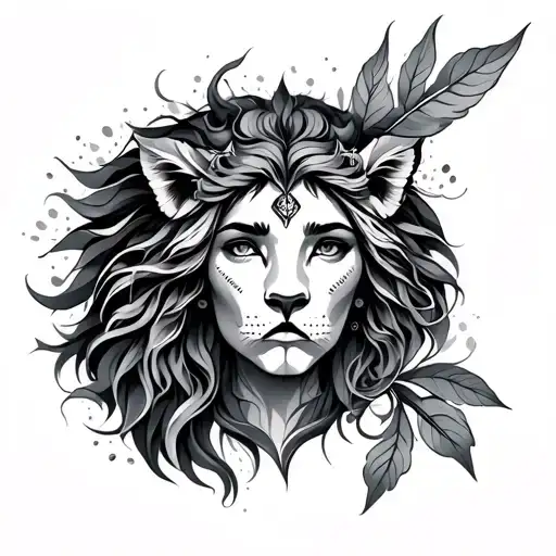 Libra, Leo and virgo tattoo design idea