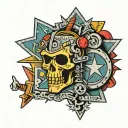 fallout new vegas tattoo design idea