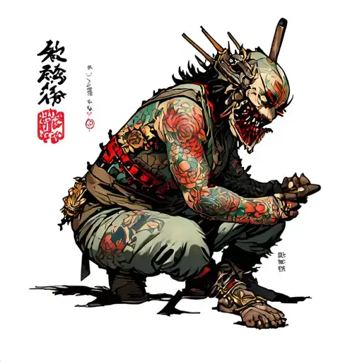 Dorohedoro Manga tattoo design idea