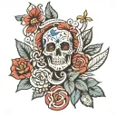 pc tattoo design idea