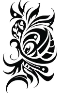 Bbc qos tribal patterns tattoo design idea