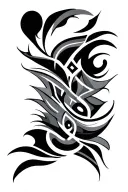 Bbc qos tribal patterns tattoo design idea