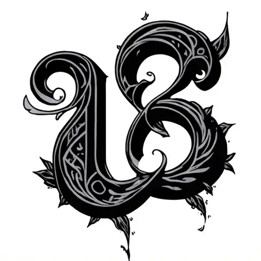 Numerology tattoo design idea